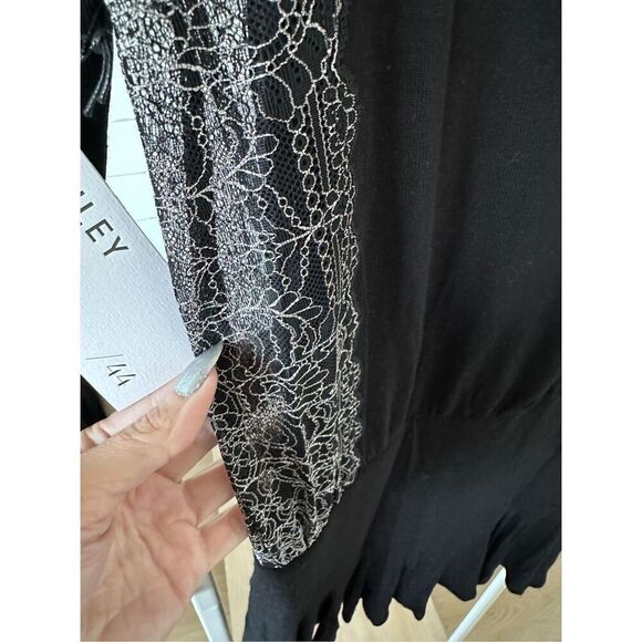 Bailey 44 Dominique Dress Women’s S black NWT Whimsygoth Fairygoth Witchy‎ - Picture 9 of 13